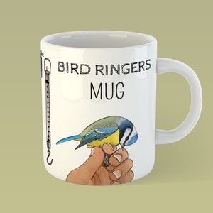 Caneca para anilhador de pássaros: presente para ornitólogos