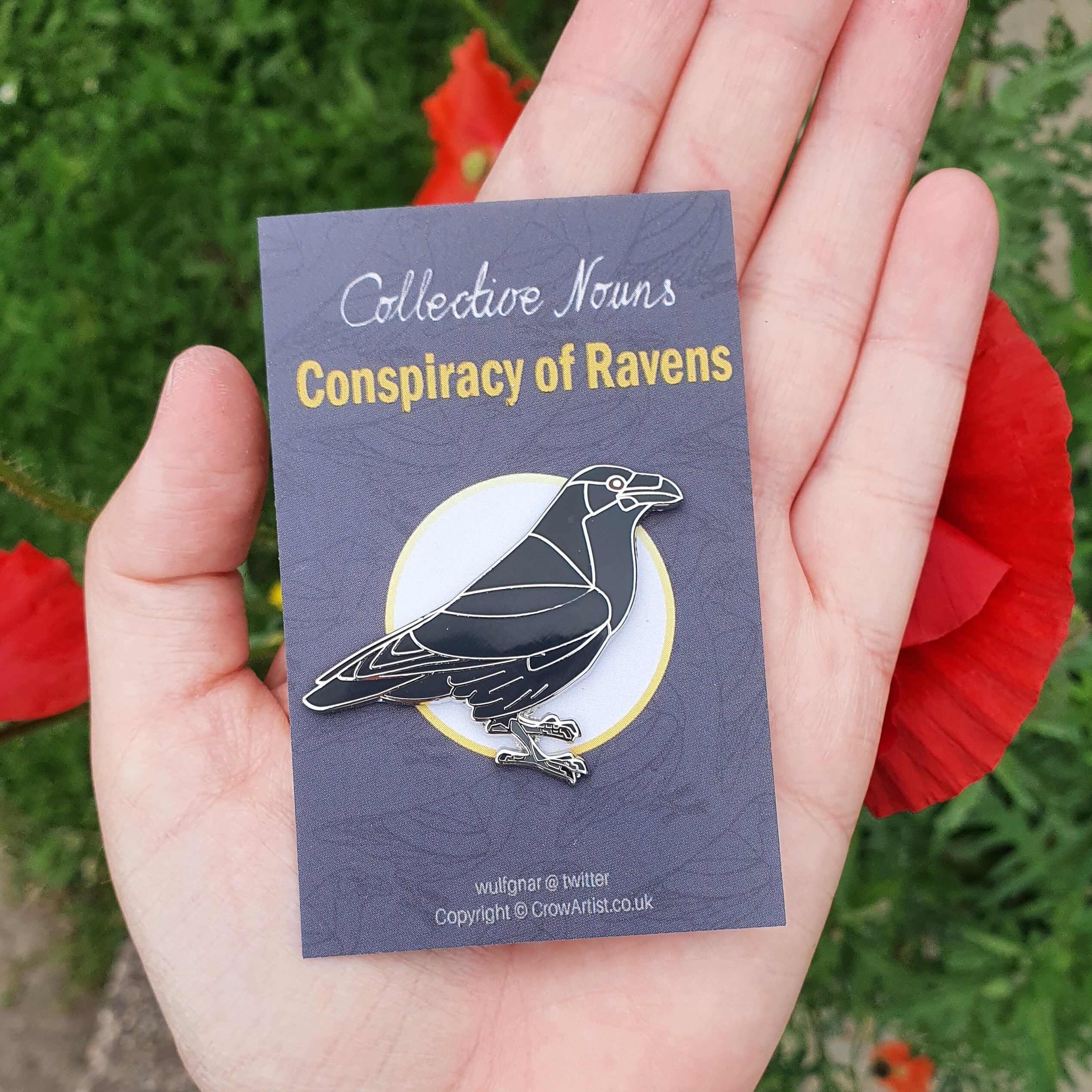 Collective Nouns Conspiracy of Ravens 2020 G2 Etsy