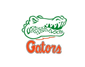 Flordia Gators stencil logo - Reusalble Pattern - 10 Mil Mylar