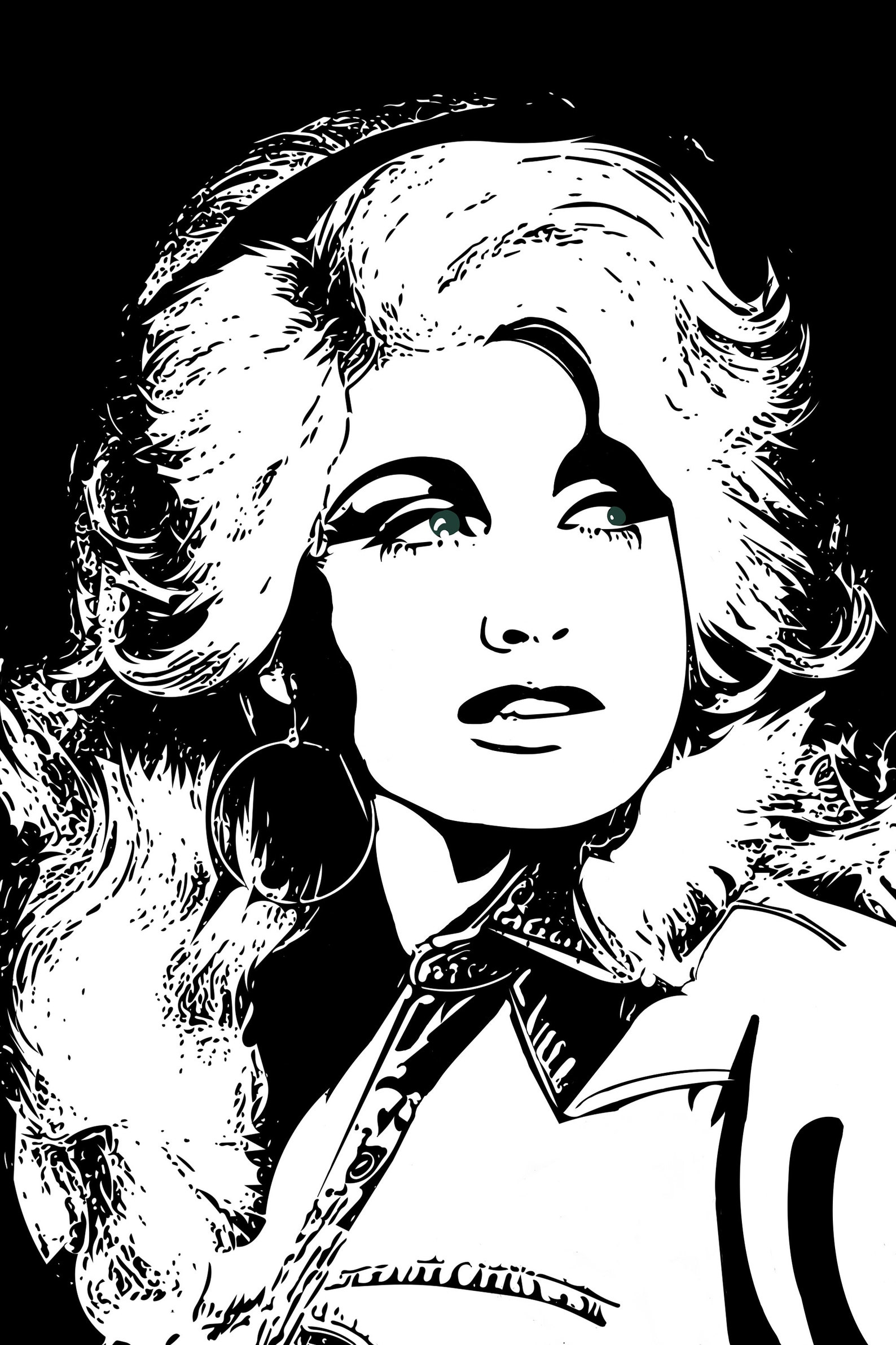 Dolly Parton Stencil 18x24 Etsy Dolly Parton Stencil 18x24 Etsy