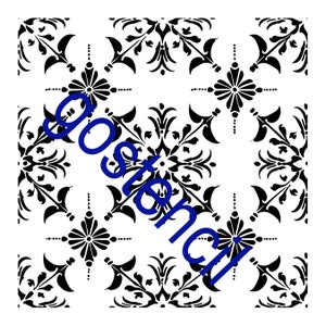 Wall & Tile Stencils - Continuous Patterns - Multiple Patterns and ...