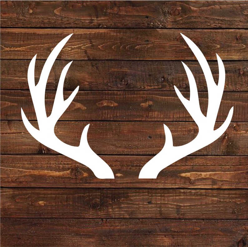 Antlers Reusable Stencil Pattern On 10 Mil Clear Mylar Etsy Antlers Reusable Stencil Pattern On 10 Mil Clear Mylar Etsy