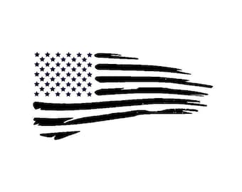 Flag Swirly 37"w x 19.5"h