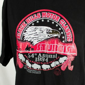 Vintage 1994 Sturgis SD Motorcycle Rally T-Shirt Size XL Like New NWOT