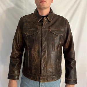 Levis leather jacket india sales