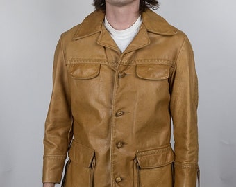 ジャケット・アウター 80s schott suede leather jacket 42 Schott NYC Men's Bomber Jacket Size 42 Suede Leather Brown