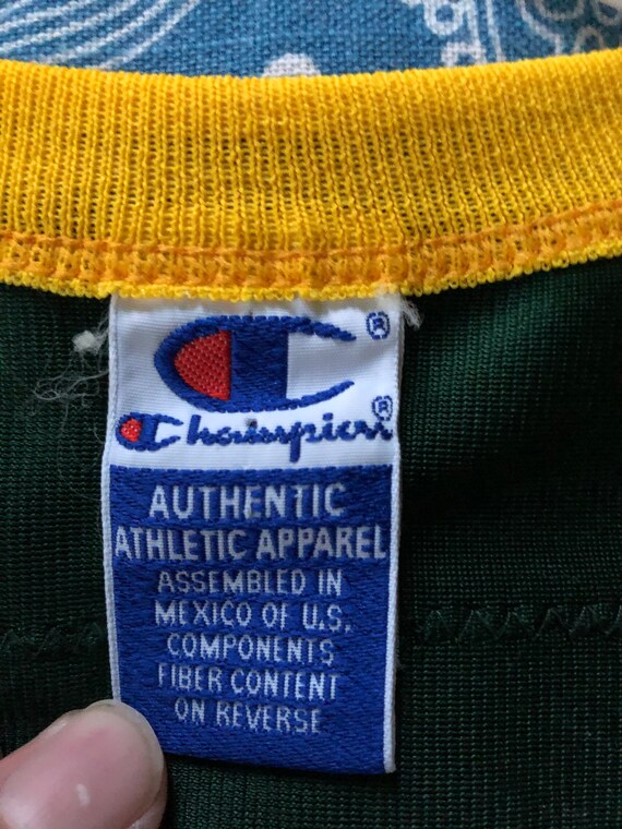 Vintage 90s Champion NFL Green Bay Packers Reggie… - image 4