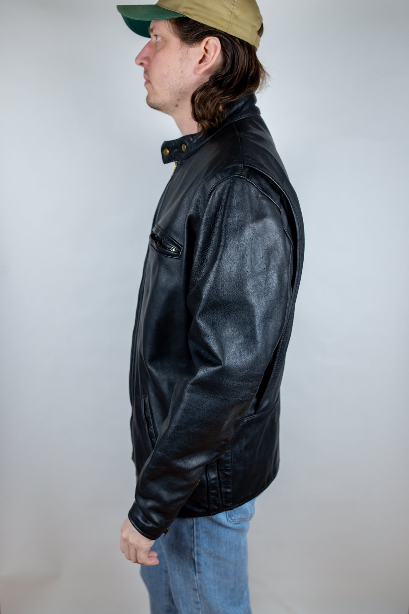 Vintage Vanson Custom Competition Weight Cowhide Leather Vintage Vanson Custom Competition Weight Cowhide Leather
