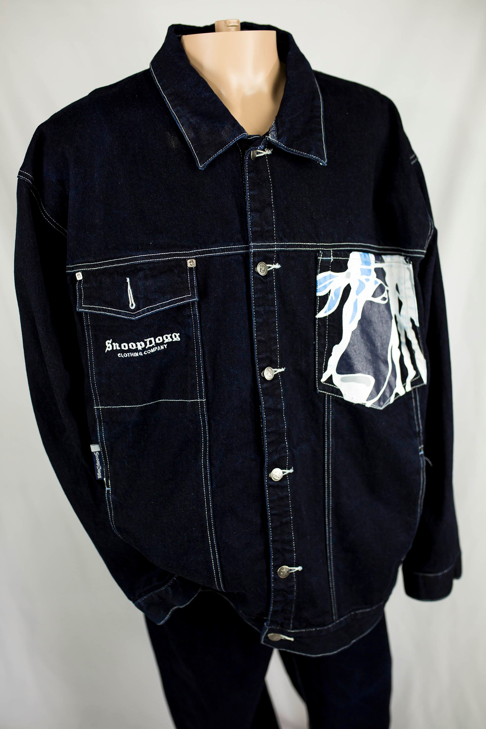 Vintage Snoop Dogg Clothing Company SDC Dark Wash Denim Vintage Snoop Dogg Clothing Company SDC Dark Wash Denim