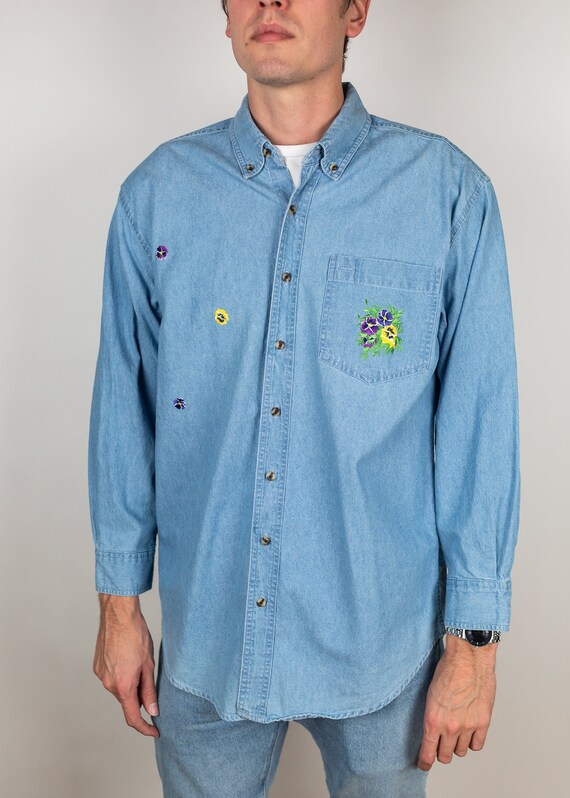 Light blue denim shirt - Gem Light blue denim shirt - Gem
