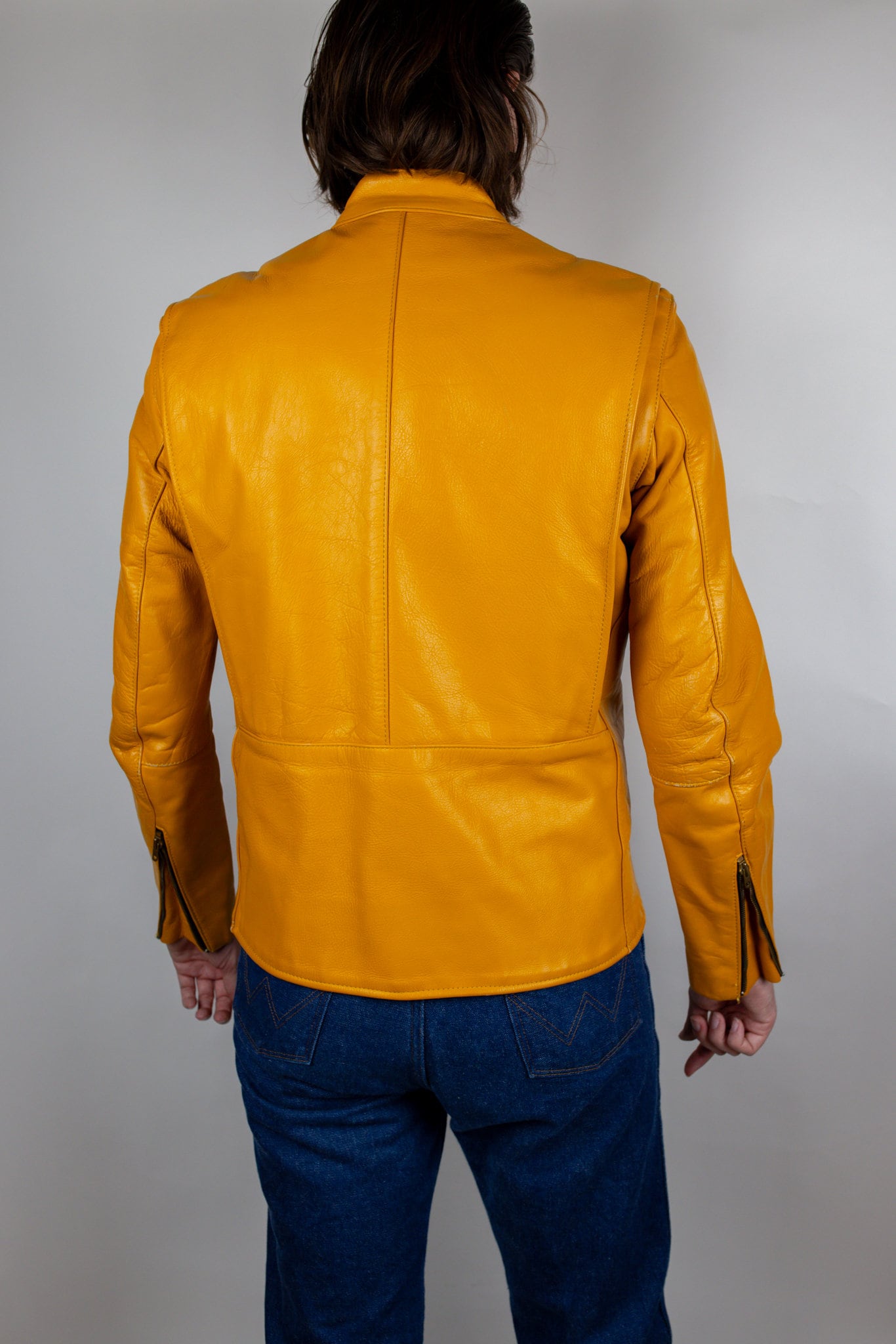 【美品】vanson a2　leather jacket VTG Vanson Leathers Race Team Leather Bomber Jacket - Size S