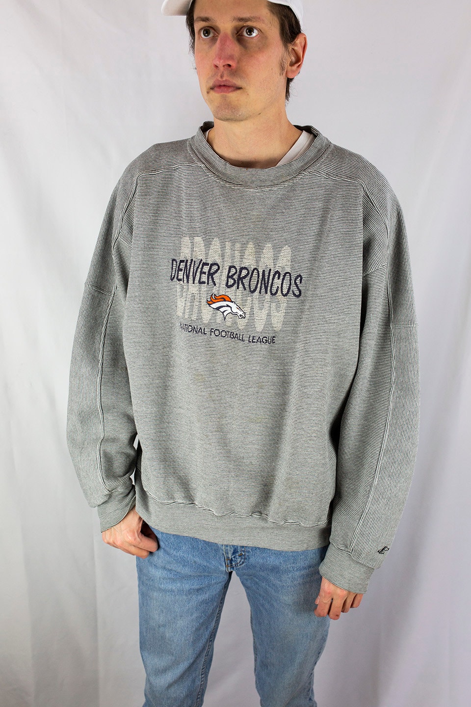 Denver broncos crewneck sweatshirt online