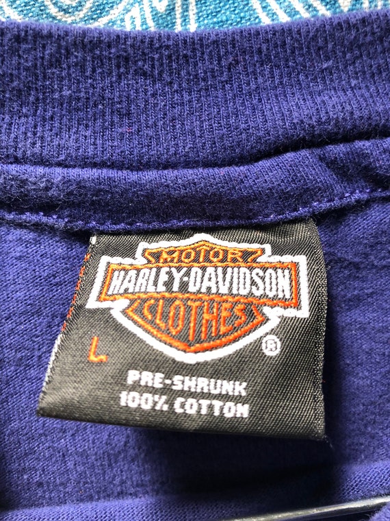 Vintage 1994 Harley Davidson Ride With the Wind Eagle Wings Eau