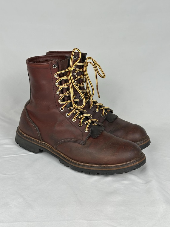 Vintage Red Wing Irish Setter Sport Boot Logger Boots Size