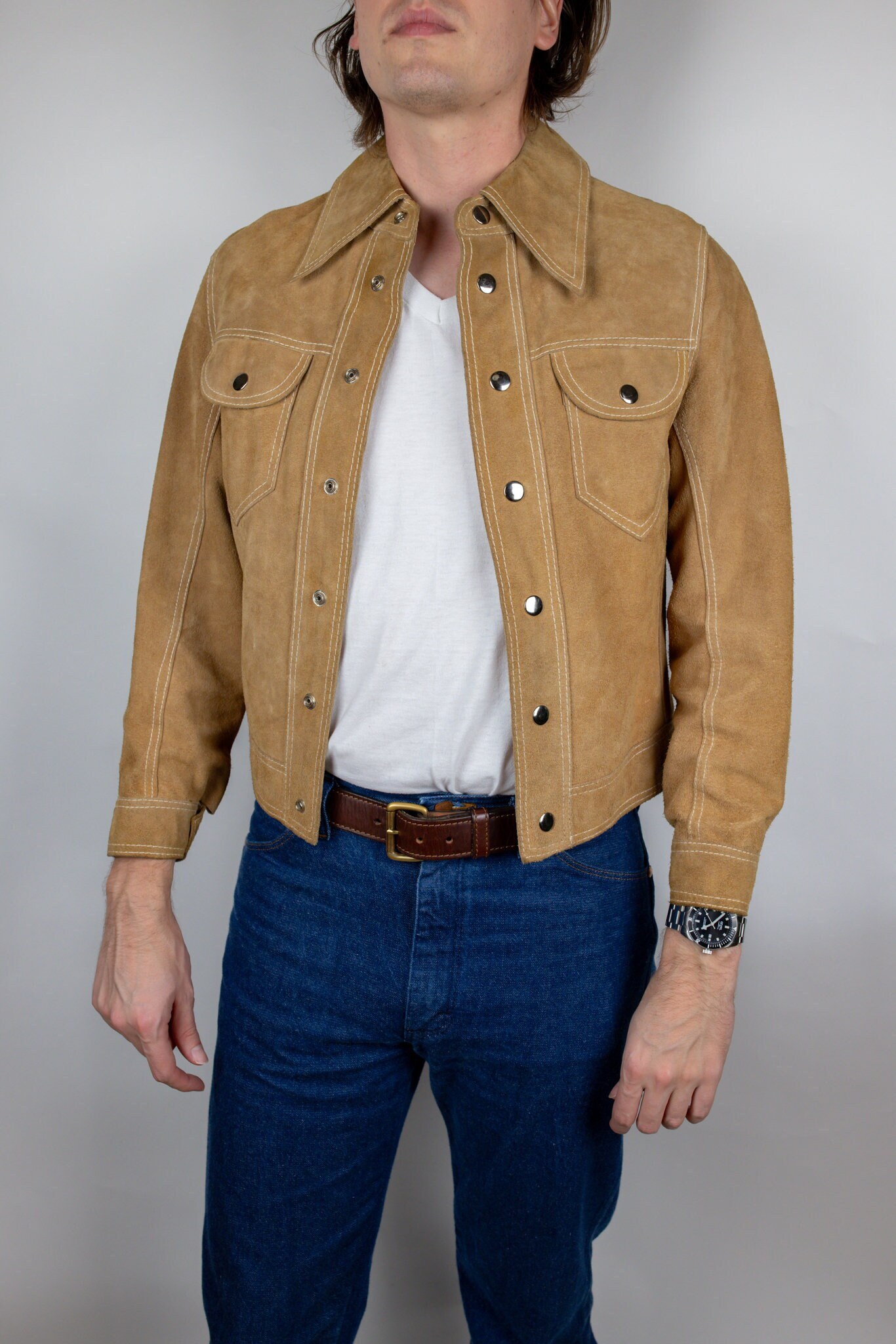 Levis Suede Jacket - Etsy Levis Suede Jacket - Etsy