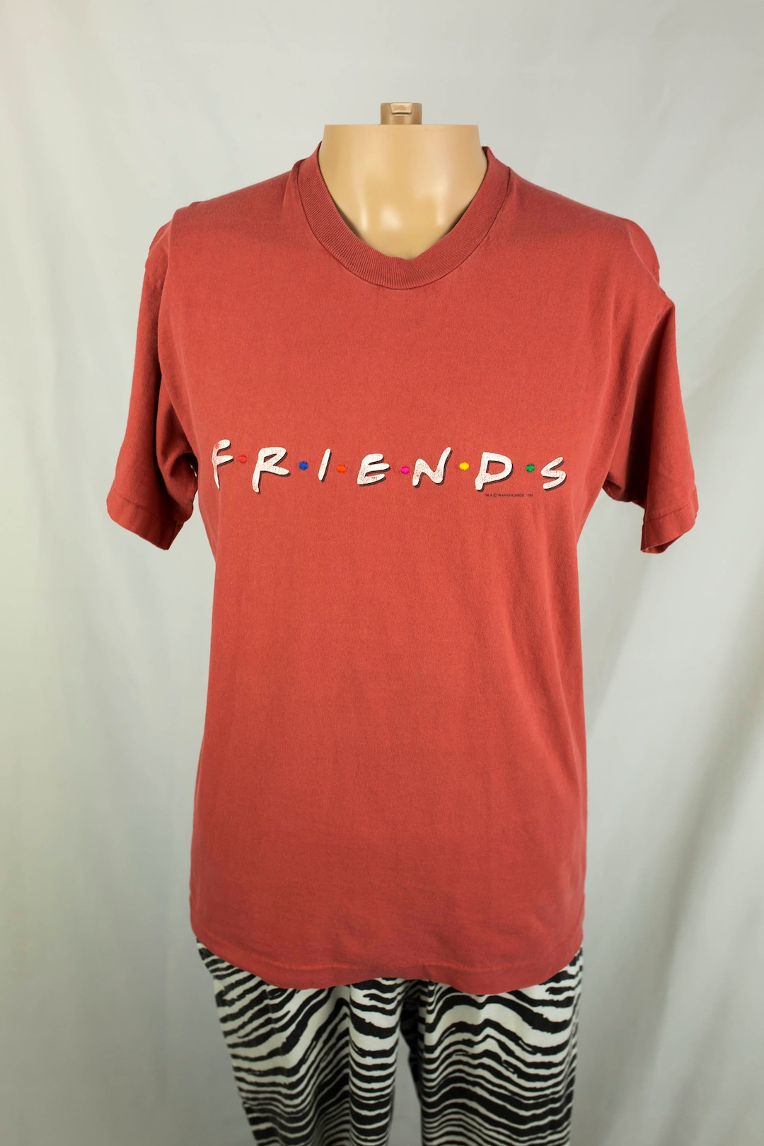 Vintage 1995 Official Friends TV Show Merchandise T-shirt Size L - Etsy