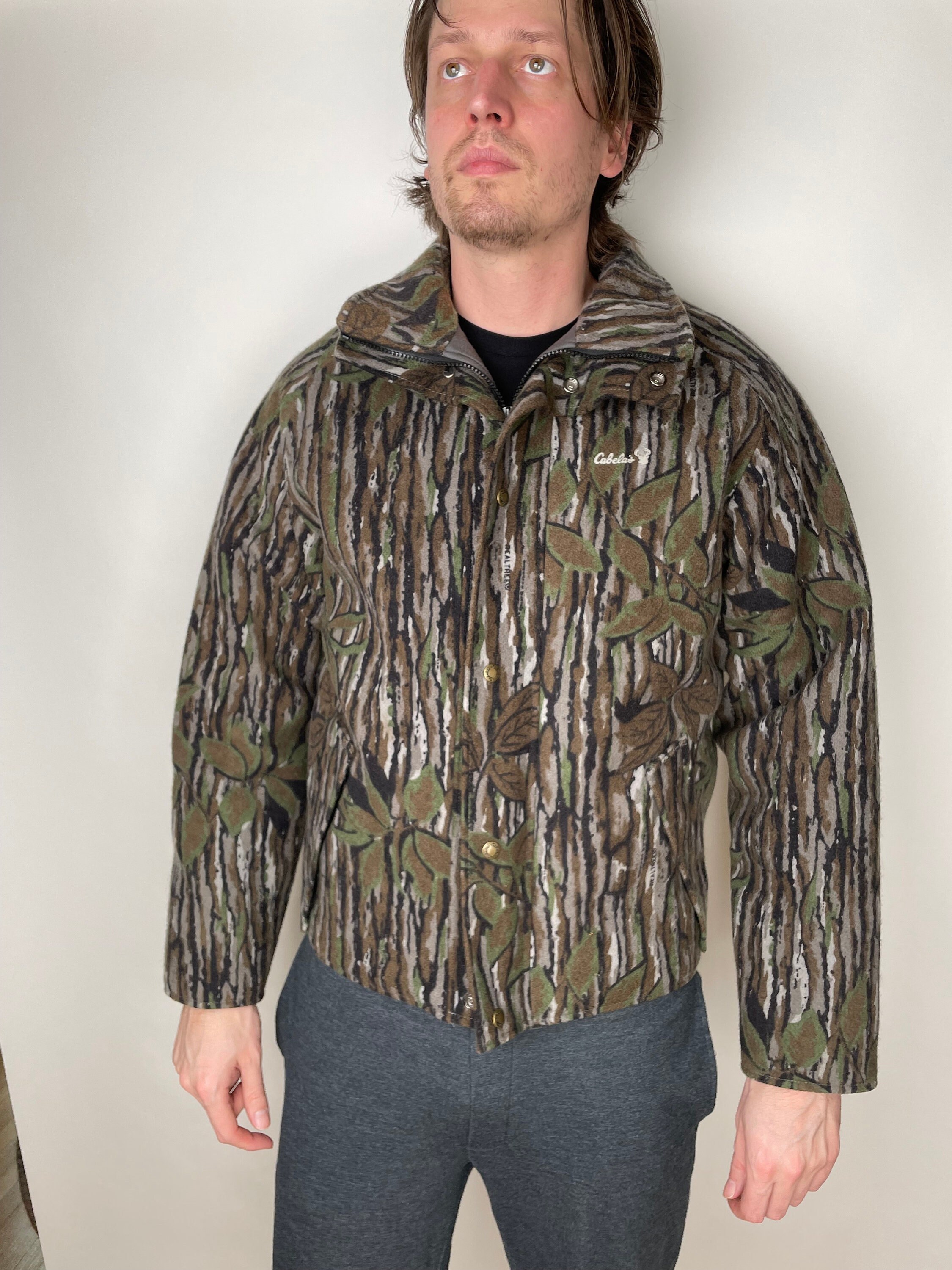 Vintage 80s-90s Cabela's Realtree Thick Wool Gore-tex Vintage 80s-90s Cabela's Realtree Thick Wool Gore-tex