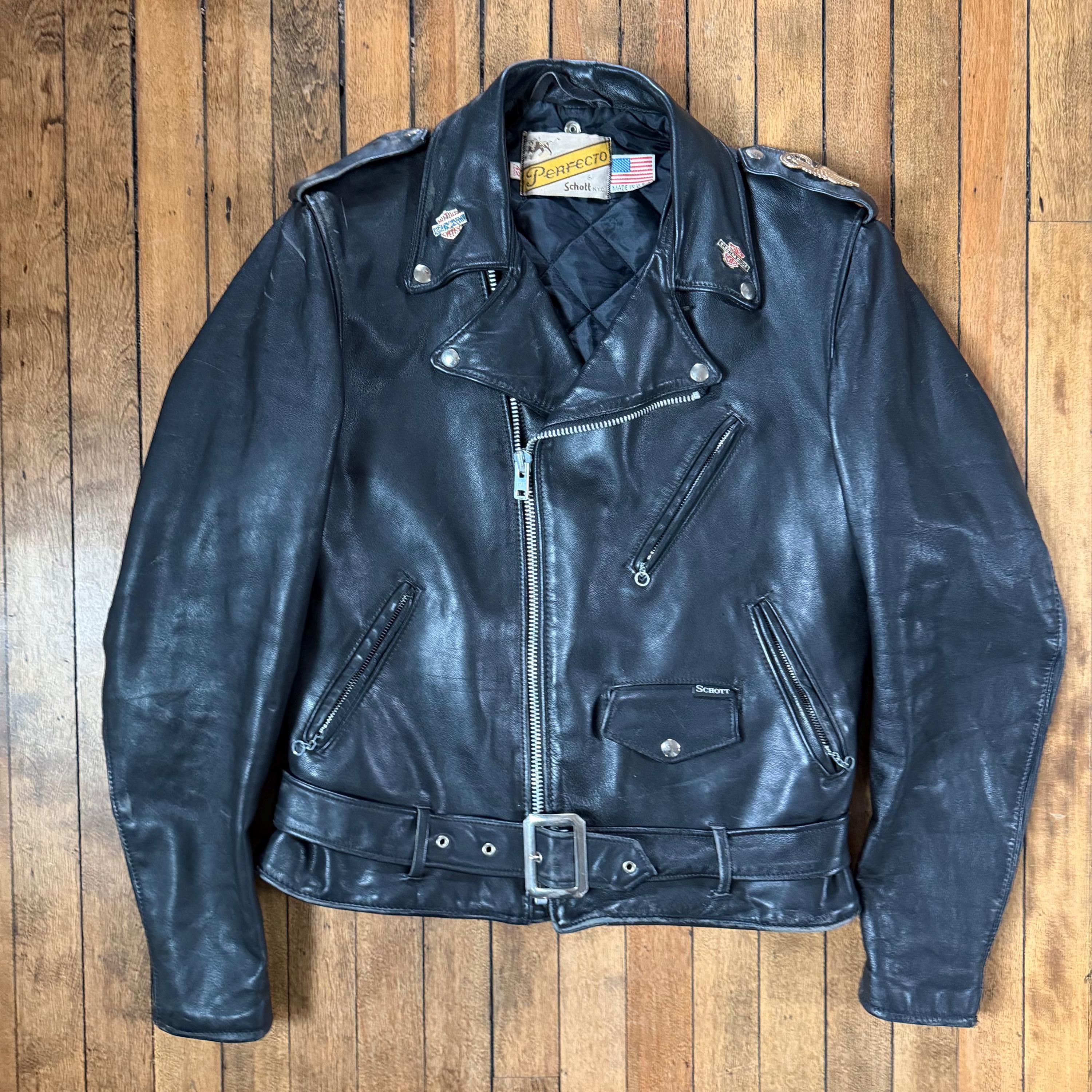 schott 618 馬革 サイズ42 made in usa 618 | Steerhide Perfecto® Motorcycle Jacket – Schott N.Y.C.