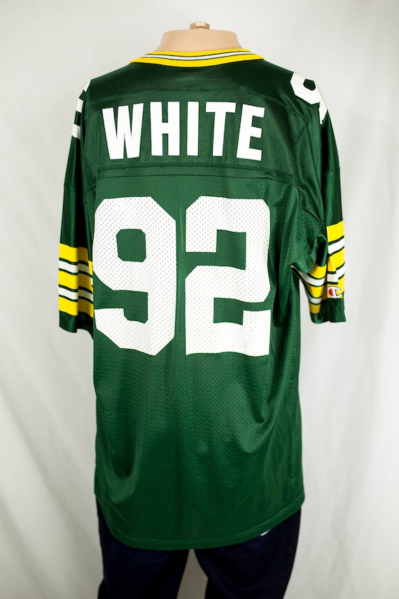 Vintage 90s Champion NFL Green Bay Packers Reggie… - image 1