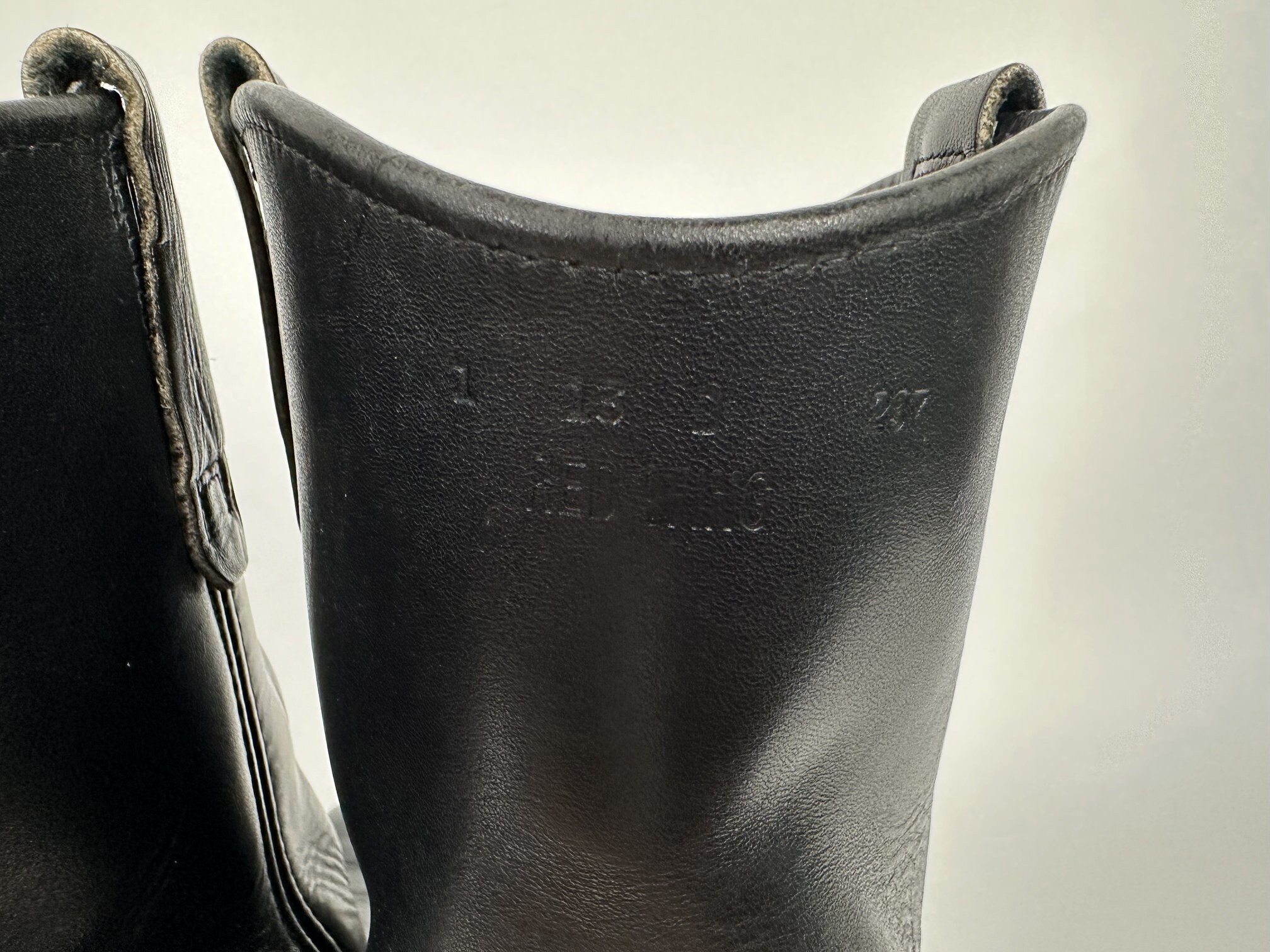 Vintage Red Wing 297 Pecos Round Soft Toe Cowboy Wellington Roper ...