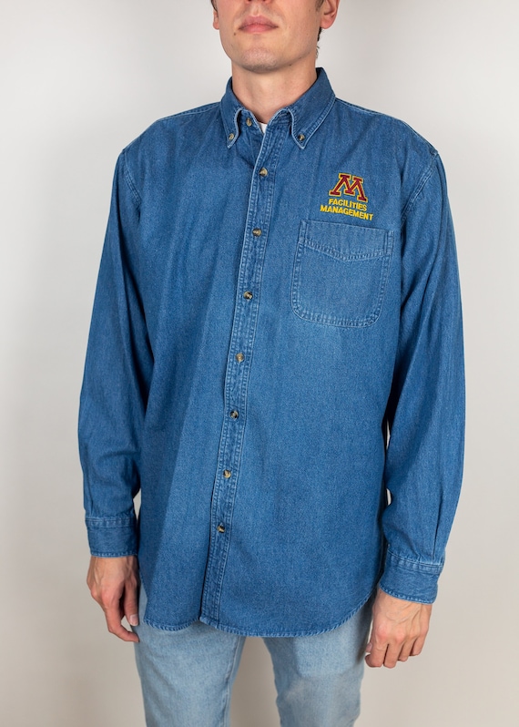 【NERDY】Denim S/S Shirts SET UP R6592 MID WASH DENIM SNAP 112361701 WRANGLER