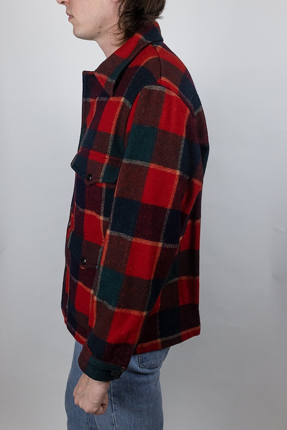 Vintage 70s 80s Pendleton Wool Zip Up Cruiser Jacket Mens