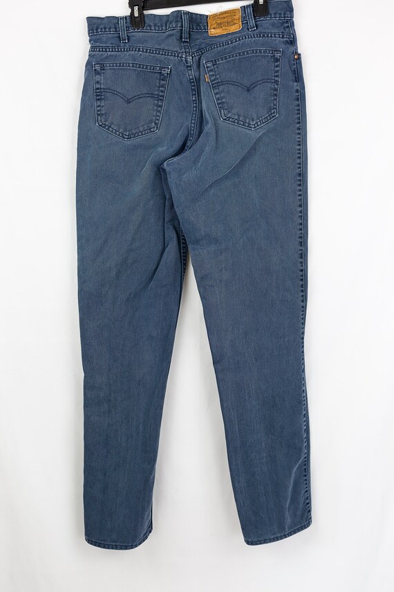 Vintage 90s Levi's Signature 540 Relaxed Fit Brow… - image 2