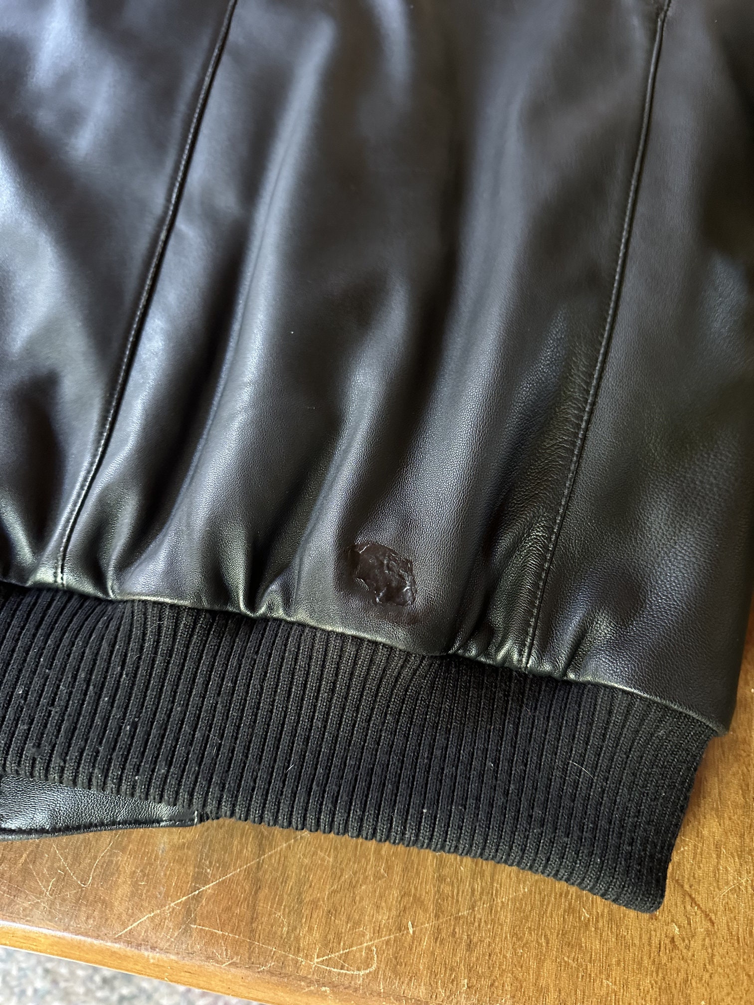 Eddie bauer lambskin leather jacket hotsell