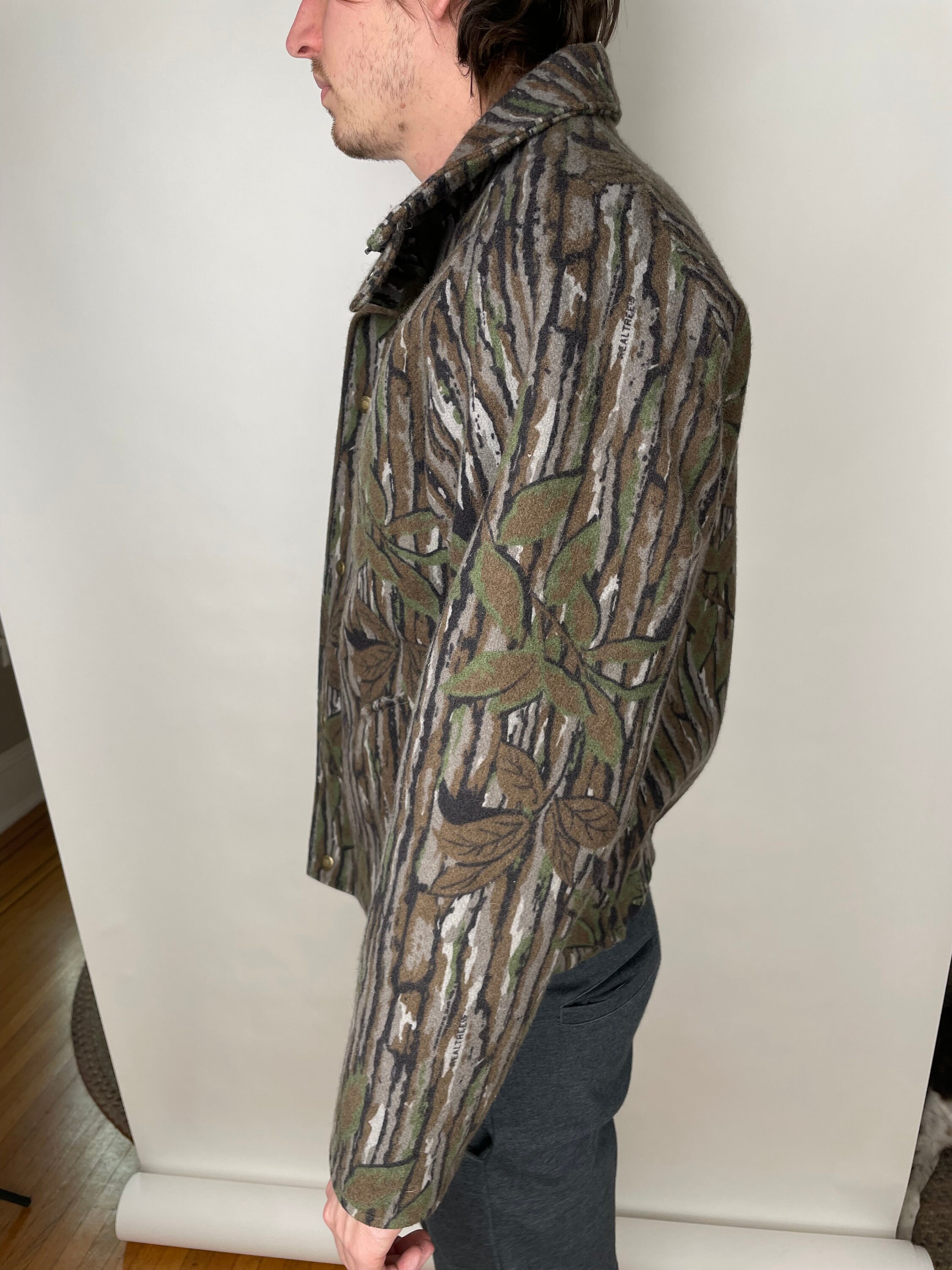 【Cabela's】90's リアルツリーカモ グースダウンベスト A-1668 90s Cabela's GOOSE DOWN VEST - RICUR