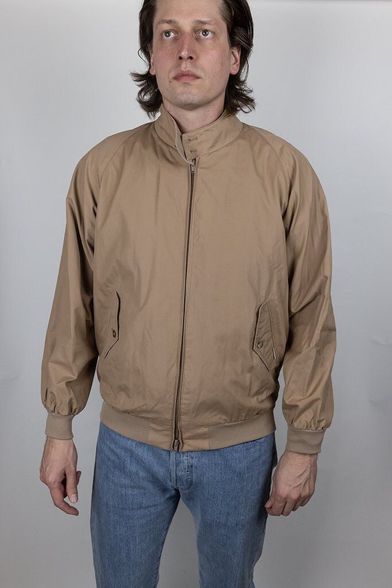 Vintage Baracuta England G9 Khaki Tan Mushroom Tau