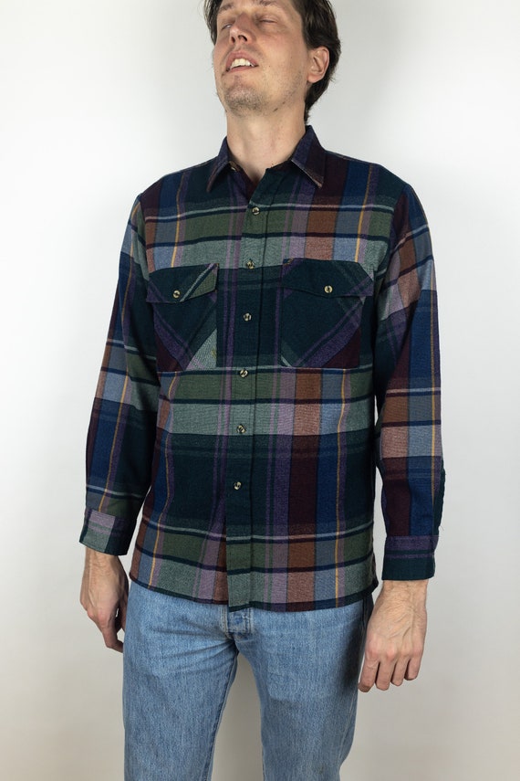 Vintage backpacker acrylic wool-look - Gem