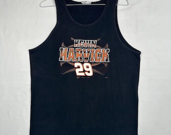 Vintage NASCAR Kevin Harvick Tank Top Size Medium