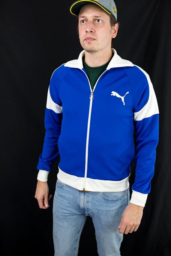 puma blue jacket