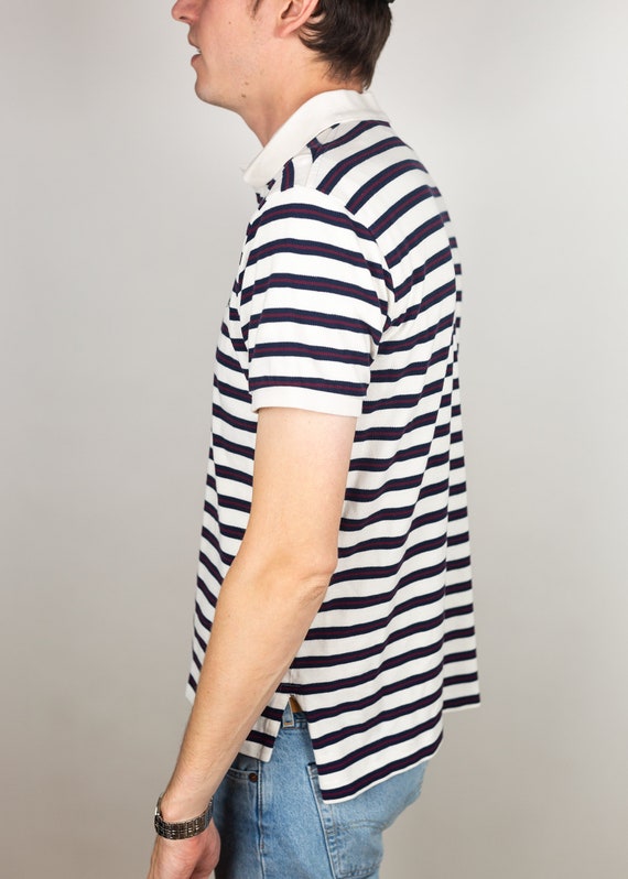 Vintage 90s Y2K Polo Ralph Lauren Horizontal Nautical Stripe Short Vintage 90s Y2K Polo Ralph Lauren Horizontal Nautical Stripe Short