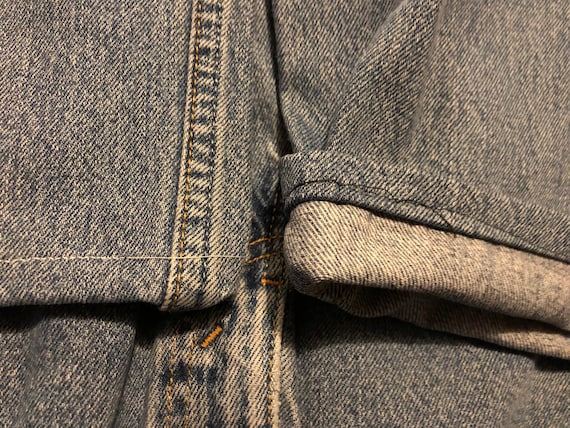 Vintage 90s Levi's 550 Red Tab Light Wash Relaxed… - image 5