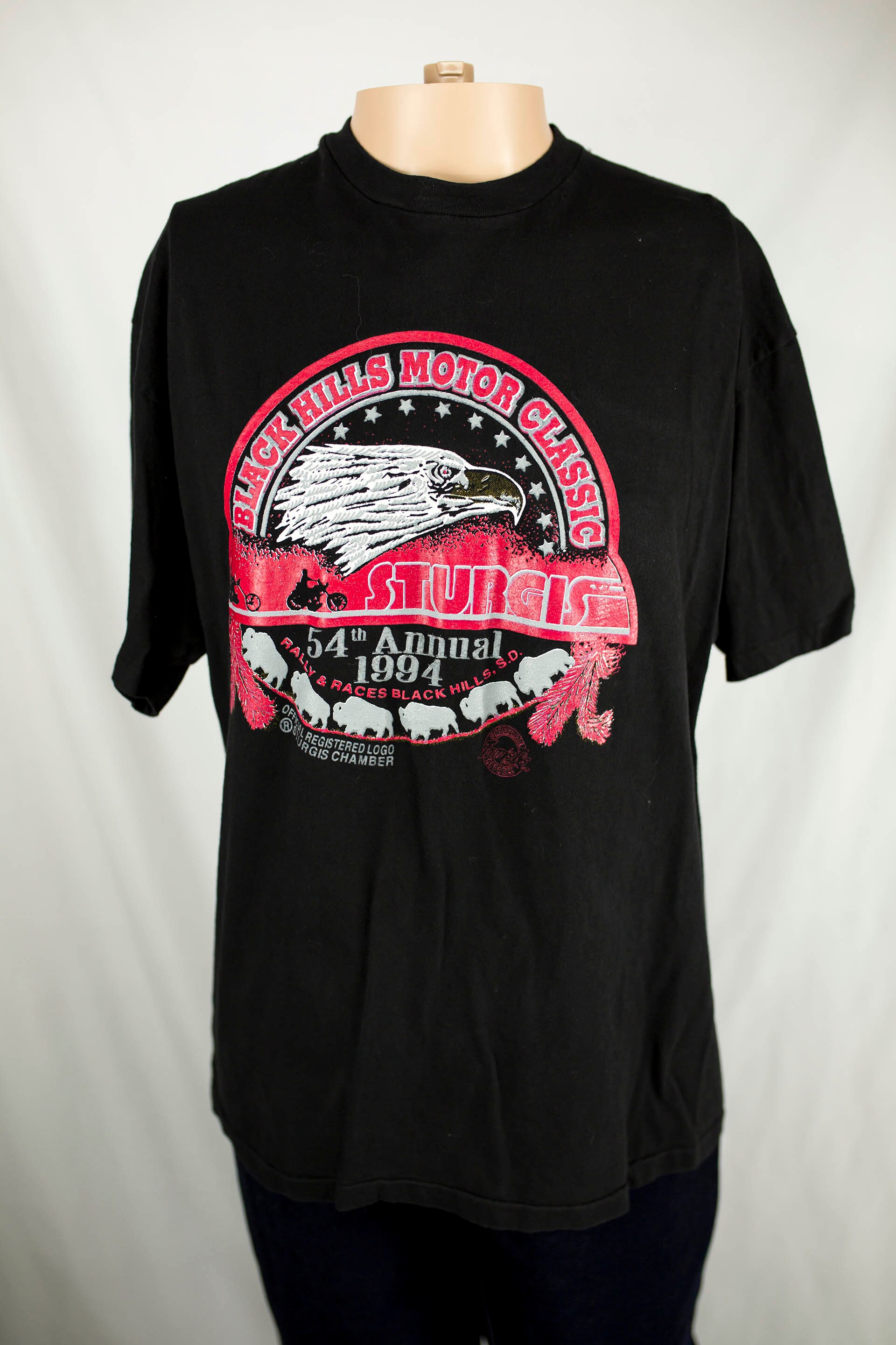 Vintage 1994 Sturgis SD Motorcycle Rally T-shirt Size XL Like - Etsy