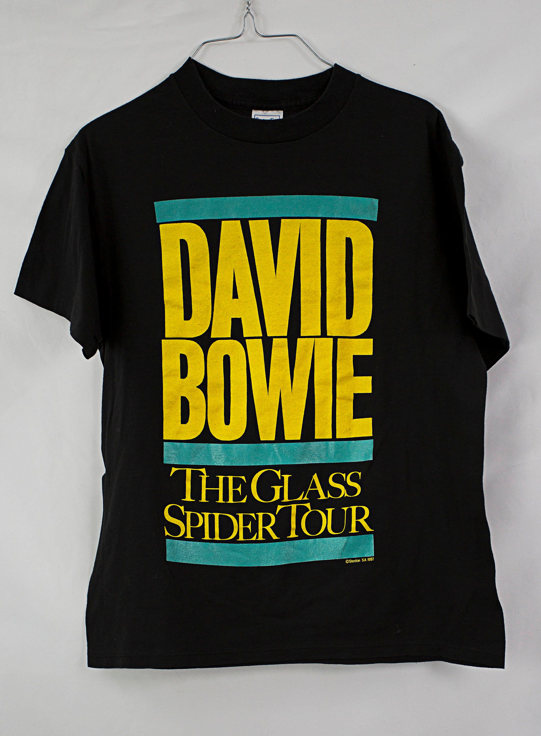 Vintage 1987 David Bowie Glass Spider Tour T-shirt Size L - Etsy