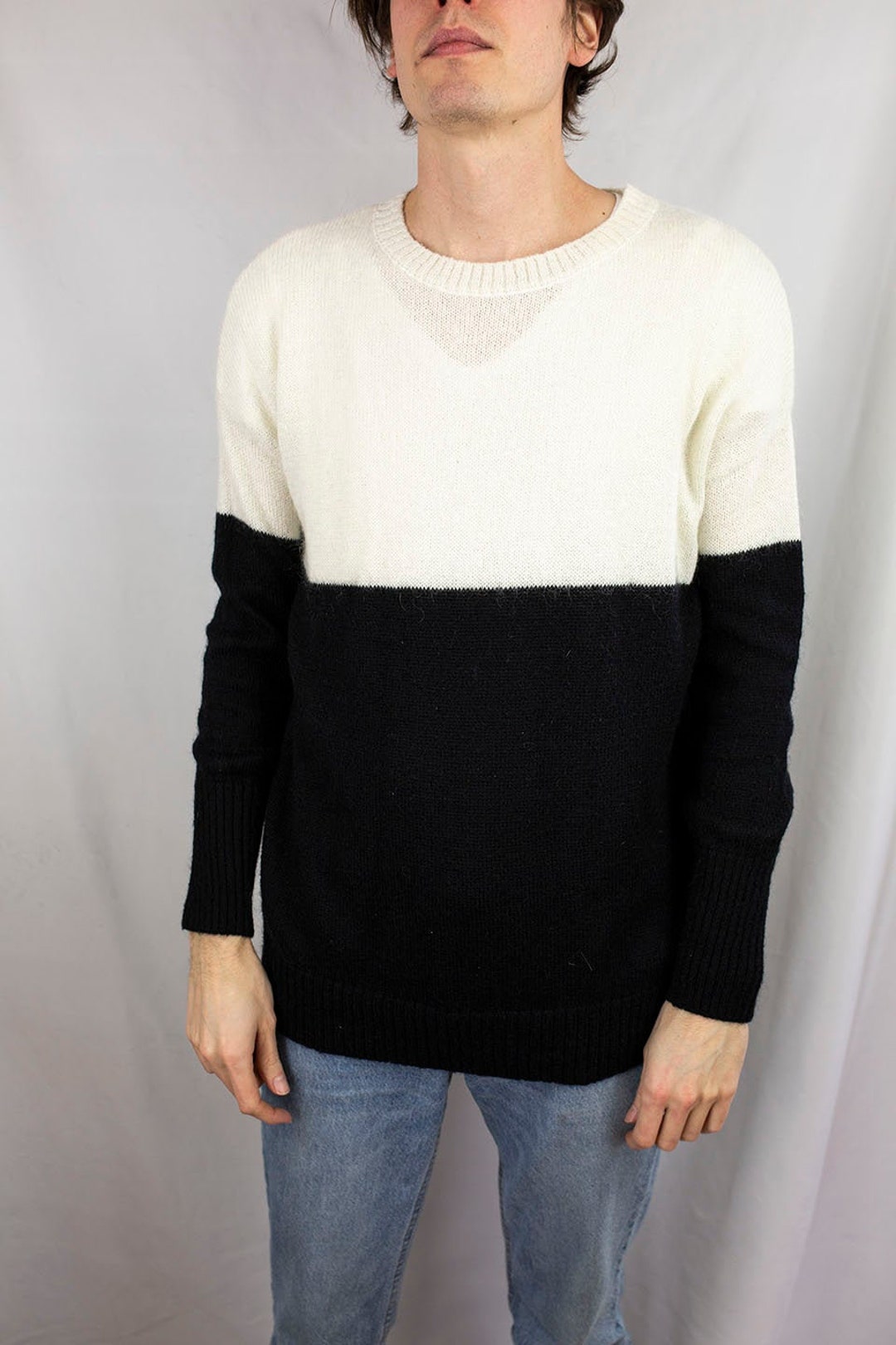 OLD GAP BORDER fake サーマル shirt Y2K Vintage Y2K No Boundaries Thermal Shirt Mens XL Skull Cross