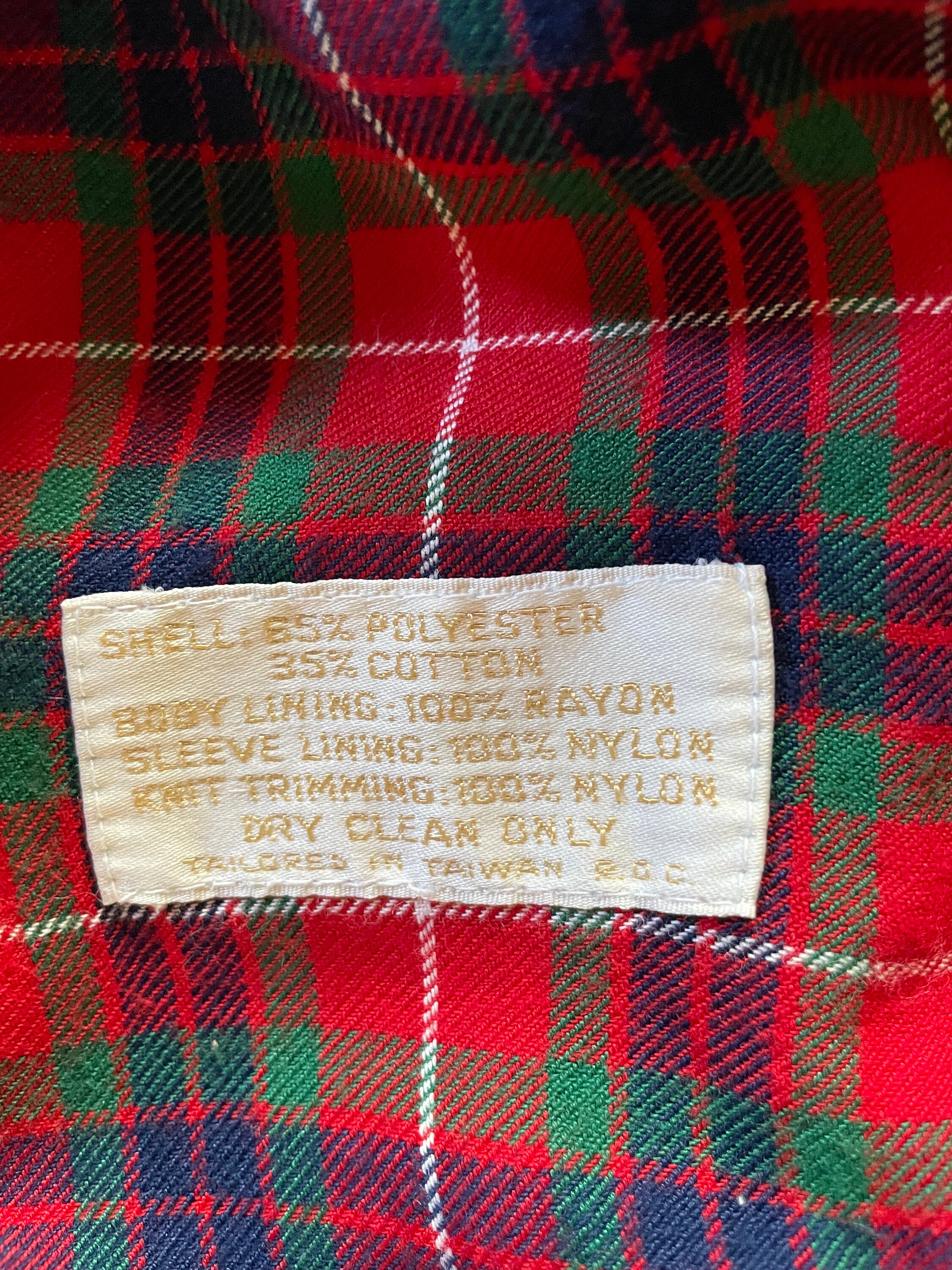 SIZE42R 80s BARACUTA バラクータ g-9 スイングトップ ジャンパー ブルゾン ジャケット タータンチェック コットン 古着 IVY アイビー