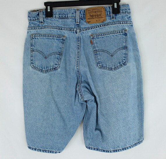 loose fit jean shorts mens