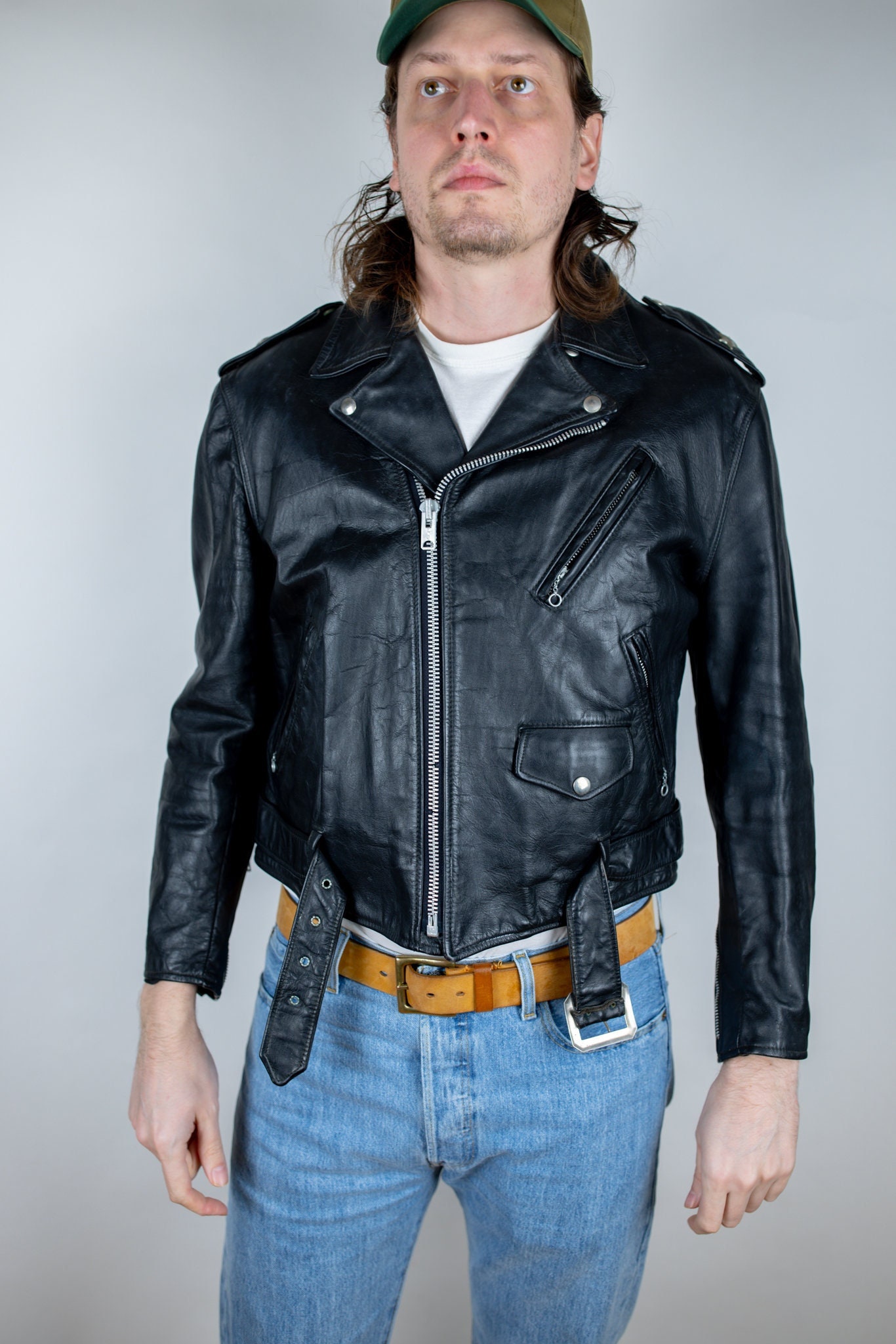 Durable Horsehide Jacket - Etsy Durable Horsehide Jacket - Etsy
