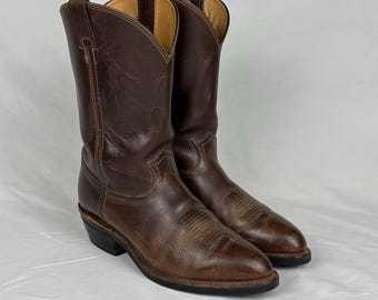 RARE Vintage 80s Red Wing Pecos 9801 - 1 Embellished Almond