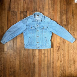 Size 40 Vintage Lee Denim Jacket - Etsy