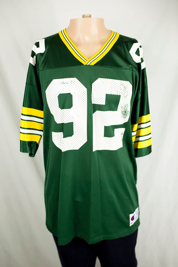 Vintage 90s Champion NFL Green Bay Packers Reggie… - image 3