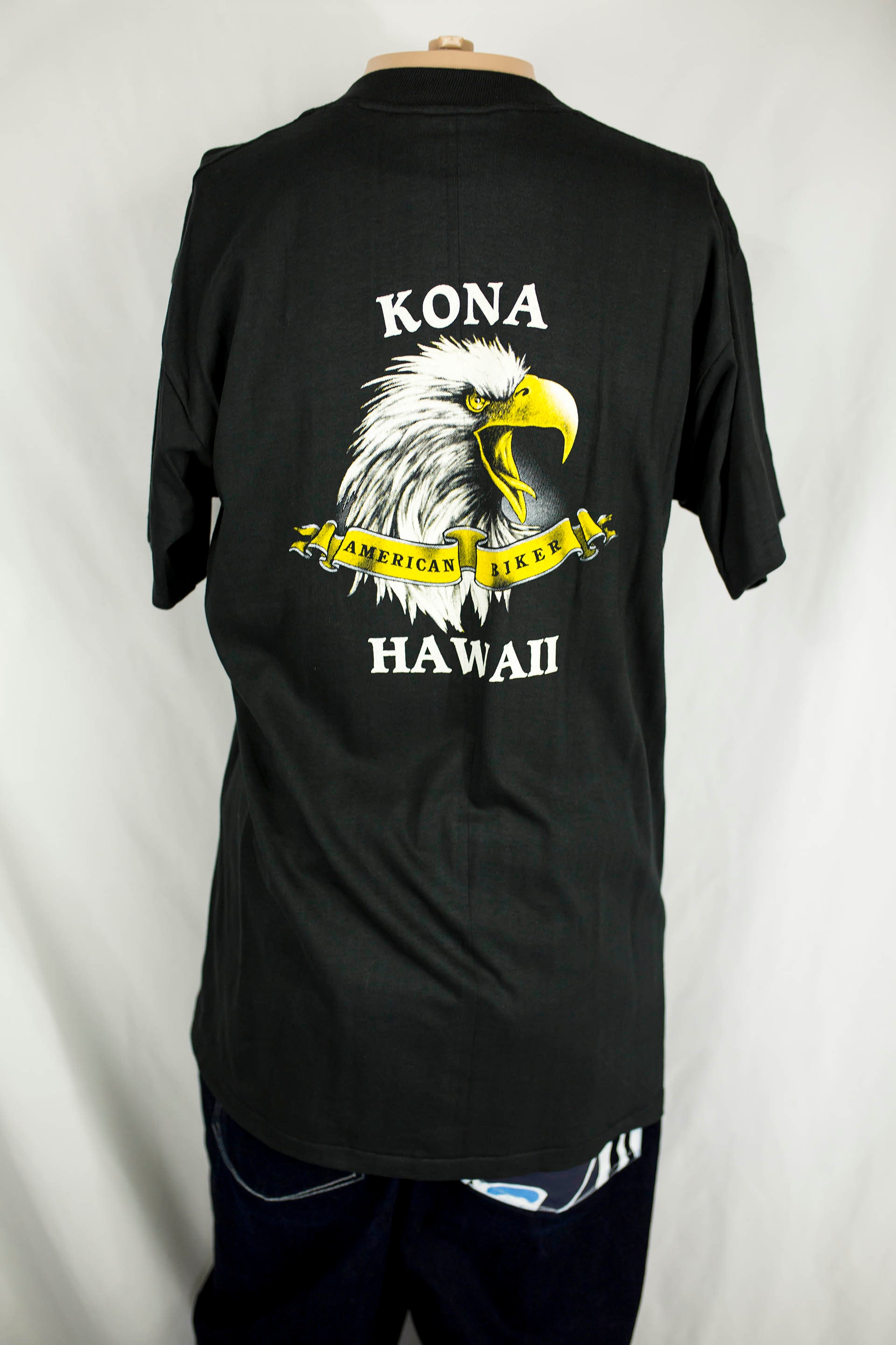 Vintage 1989 3D Emblem Harley Davidson Survivors Kona Hawaii Vintage 1989 3D Emblem Harley Davidson Survivors Kona Hawaii