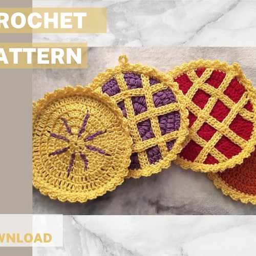CROCHET PATTERN Brioche Bun Pot Holder Crochet Home Decor Etsy