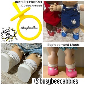 Cabbage Patch Kids SHOES, PACIFIERS, and SHOELACES ~ Many Colors Available