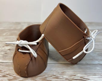 Bästa Cabbage Patch barnskor BRUN SPORTRANDIGA / Många skofärger tillgängliga / Passar 16” CPK-docka