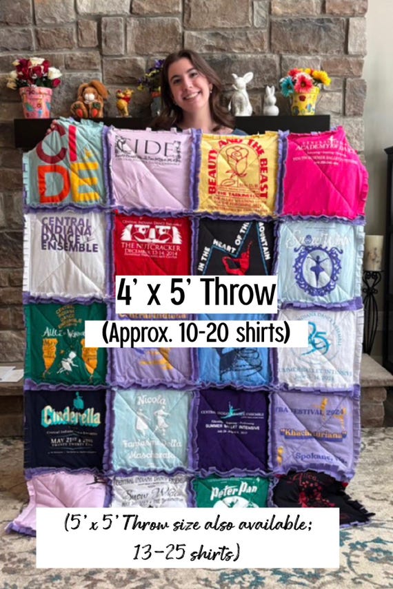 Carmel Quilts by Tracy / Tshirt Blanket Quilts for lasting memories
