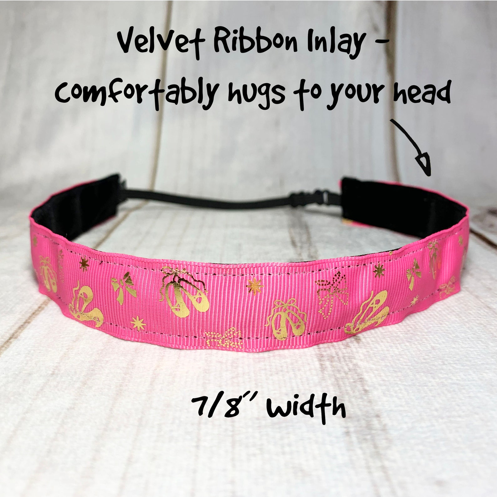 7/8 BALLET Headband / BALLERINA Headband / Adjustable Etsy